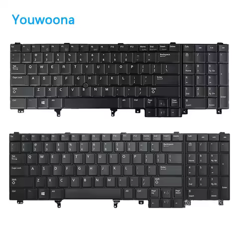 New ORIGINAL Laptop Keyboard For DELL M2800 M4600 M4700 M4800 M6600 M6800 P14F