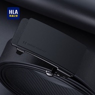 Genuine Cowhide Belt for Men Automatic Buckle Business Casual Wear Inner Belt New 2025 HLA Brand You