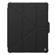 Nillkin Premium Flip Cover for Apple iPad Air 13 M4 2026 Case TPU/PC/PU Geometric Design Camera Priv