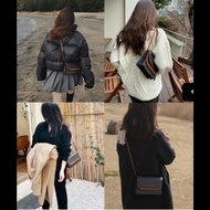 Celine Triomphe 老花帆布 woc 老花雙層信封包