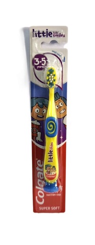 高露潔 - 高露潔兒童牙刷 3-5歲(超軟毛)-黃色 1件