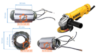 Cuộn điện / Stator máy mài DEWALT model 8100T