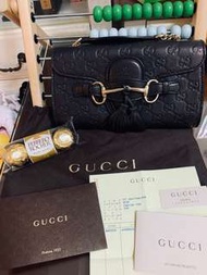 二手精品👉GUCCI 古馳 HANDBAGS 手拿包 鏈包 肩背手鍊包 購於台南新天地