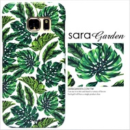 【Sara Garden】客製化 手機殼 三星 Note10+ Note10Plus 熱帶 樹葉 叢林 手工 保護殼 硬殼
