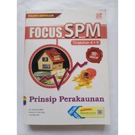 [SECOND HAND BOOK] Focus SPM Prinsip Perakaunan