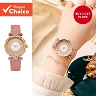 New hot-selling fashionable and simple Roman numeral dial ladies quartz watch-QWFB96FX402  Gaya baru