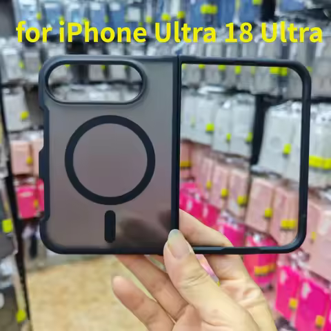 Business is suitable for MagSafe matte skin feeling magnetic suction mobile phone case, For iPhone D