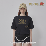 SCULPTOR® X Cha Tra Mue เสื้อยืด Heavenly Thai Tee สี Black