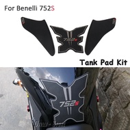 For Benelli 752S 752s 752 S Motorcycle Accessories Rubber Tankpad Anti-slip Tank Pad Sticker Protect