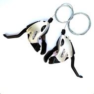 Ride Mountain Bike Shifter 21Speed Shift Finger Pull Speed Controller Split Finger Shifter Parts Who