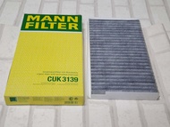 กรองแอร์ ชาโคล ( ชุด 2 ลูก )  BMW  Series 5  E60  ( 2001 - 2010 )  ทุกรุ่น  Cabin Air filter Mann CUK3139 / CUK 3139