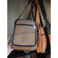 Men's Sheepskin Sling Bag