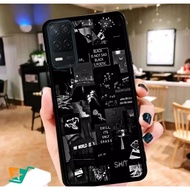 Ax Case custom Realme 8 and Realme 8 pro Fashion AesThetic Black Series Premium Quality Hardcase cus