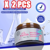 YULIN Acne Spot Cream 30g | Salep Totol Jerawat Ampuh Atasi Jerawat Beruntusan dan Memudarkan Bekas