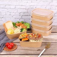 Oval paper bowl + lid contents 25 - oval paper bowl 800ml - rectangular paper bowl 650ml - oval pape