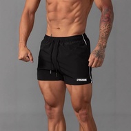 GYMSHARK Mesh Quick-Drying Sports Shorts Men's Fitness Pants Thin Casual Running Breathable Training