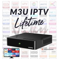 [Promo] STB TV BOX ANDROID TV IPTV M3U SELAMANYA LIFETIME OTT