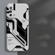 Opp0 a74 a94 a95 a55 - Softcase - R0bot Motif - Bumper - Fashion Case - Custom Case - 1, Oppo A74