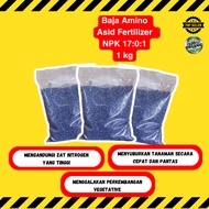 Baja Amino Asid Fertilizer  NPK 17:0:1 (1kg) | Baja untuk Rumput Padang Golf dan Hotel