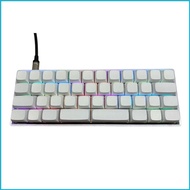 UTAKEE 61Pieces PBT Blank Keycap XDA Profile Gamings Keycap DIY Key Button Keycap