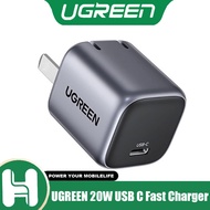UGREEN 20W USB C Fast Charger PD 3.0 Wall Charger USB-C Power Adapter Foldable Plug
