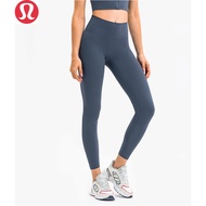 New Lululemon Yoga Pants No Embarrassing Line High Waist Sports Hip-Lifting Elastic Small Feet Yoga Pants