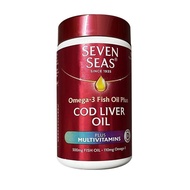 British Version Seven Seas Seven Seas Multivitamin Cod Liver Oil Fish Oil Mind Vision 90 Capsules/Ca