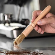 Coffee Powder Brush Wooden Handle Available In 2 Colors Package Hub