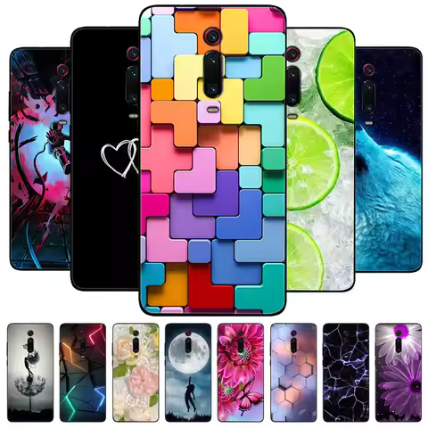 For Xiaomi Mi 9T Redmi K20 Case TPU Soft Silicone Shockproof Cases for Xiaomi Mi 9T Pro Phone Cover 