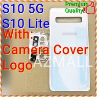 (3 Colors) NEW ORI Back Battery Cover Housing with Camera Glass Cover Samsung Galaxy S10 5G / S10 Li