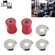 Motorcycle Handlebar Riser Bushings Damper Kit For Harley Sportster FXST FLST FXD FXR   ﻿