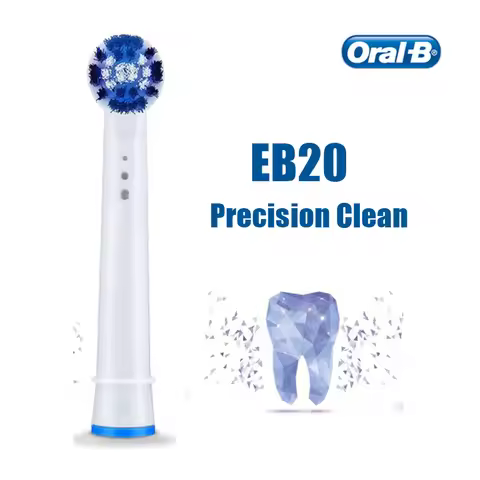 Original Oral B Replacement Brush Heads Remove Plaque Deep Clean Teeth EB20 Precision Clean For Oral