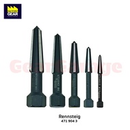 RENNSTEIG NO.471 904 3 Screw Extractor double edged Set 5pcs.nut For M5-M20 Nuts/1 Has 5 Bits