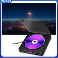 TOS Home DVD/VCD Hd Video Player Hi-fi Stereo Speakers 1080P Multi-functional Portable Mini Cd Player