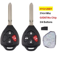 Remote Key Chip 314.4 MHz ID67 For Toyota Camry Avalon Corolla