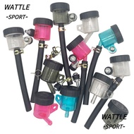 WATTLE Motorcycle Oil Cup, Repair Durable Brake Oil Cup, Universal DIY Oil Fluid Cup