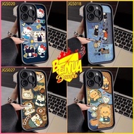 SOFTCASE BLACK MOTIF MATTE ROSE SAMSUNG A54 A55 A6 2018 A6 PLUS A7 2017 A7 2018 A70 A71 A72 A73 A8 2