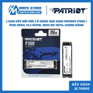 [ INNOVATION COMMITMENT ] Patriot P300 256G SSD Hard Drive | PCIe Gen3, M.2 NVMe, New BH 36th, Genui