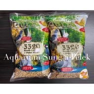 Ready Stock Premium Gold 3320 Bird Feed Burung Bersih Campur & Pulut Hitam Madu1 kg Love Bird Kukur 