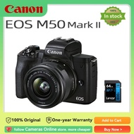 Canon EOS M50 Mark II kamera Mirrorless kamera Digital dengan EF-M