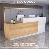 Reception Counter Table Reception Desk front desk counter receptionist table front desk counter Cash