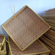 35X35 SQUARE TAMBIR BAMBOO PLATE TUMPENG BASE