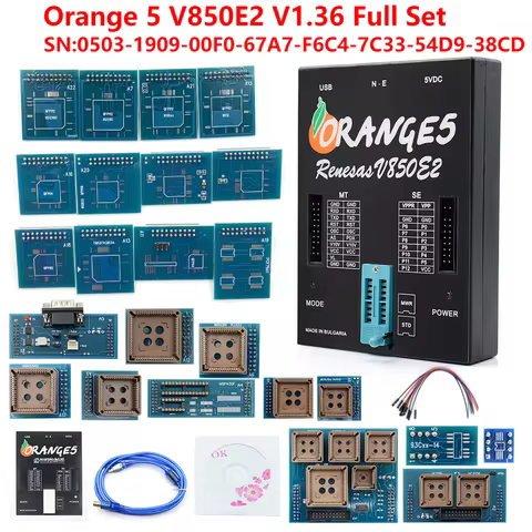 2023 High Quality OEM Orange5 Orange 5 Programmer with Full Adapter Orange 5 V850E2 Software v1.40 n