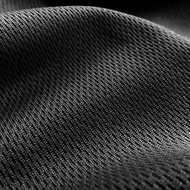Pico Textiles 1 Yard - Black Polyester Dimple Mesh Jersey Fabric - Sold by The Yard - Variety of Col