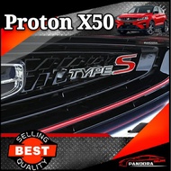 Proton X50 X70 Type S Emblem LoGo