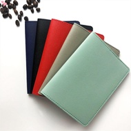 9 Color Women Men Passport Cover PU Travel ID Credit Card Packet Travel Accessory