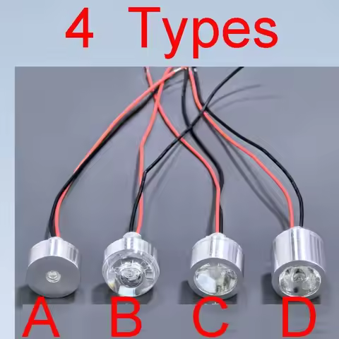 1PC Surface Mounted Small LED Spotlight Floodlight 3V 5V 12V 24V 3000K Nature White 4000K Cool White
