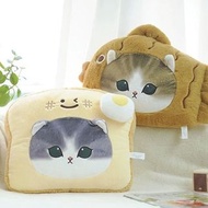 mofusand 變裝 鯛魚燒 吐司 麵包 cushion 攬枕 抱枕 靠墊 家居 擺設 擺件 裝飾 收藏 鯊魚貓 炸蝦貓 日用品 禮物 送禮 生日 cat 貓貓 貓奴 生日禮物 聖誕禮物 新年禮物 