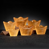 方解石元寶水晶擺件 D37101