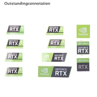 [Outstandingconnotation] RTX 3090TI 3080TI 3070 3060 desktop sticker laptop graphics card label Hot